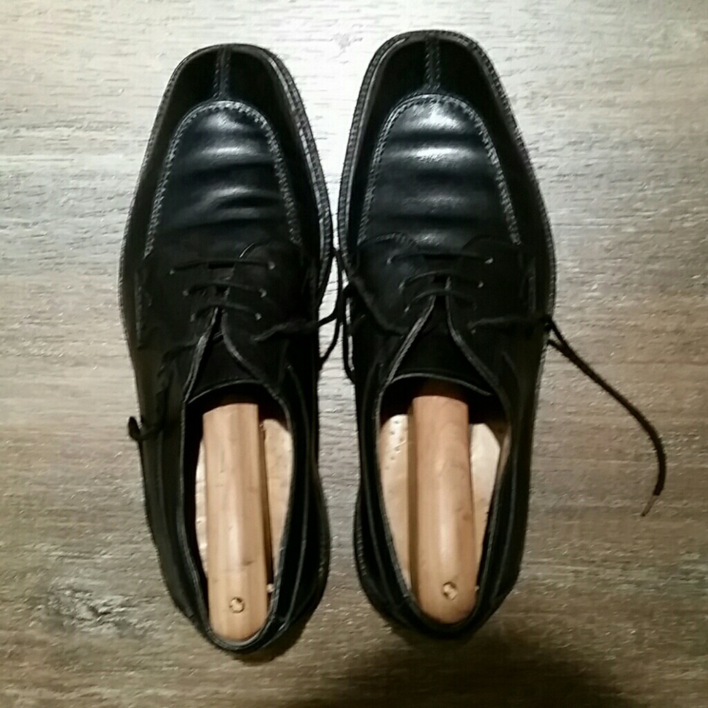 Bally StyleFlex Men's Lace-up Shoes Black 9 M
